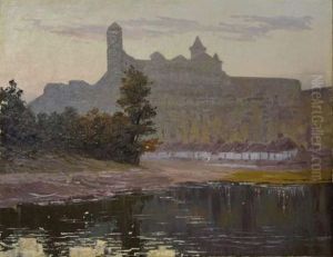 Vue Du Monastere Kamenetz-podolsk by Nikolaos Chimonas