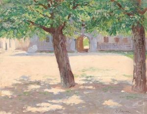 The Courtyard by Nikolaos Chimonas