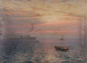 The Torpedo Boat "leon D-50" by Nikolaos Chimonas