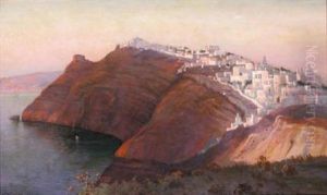 Santorini by Nikolaos Chimonas