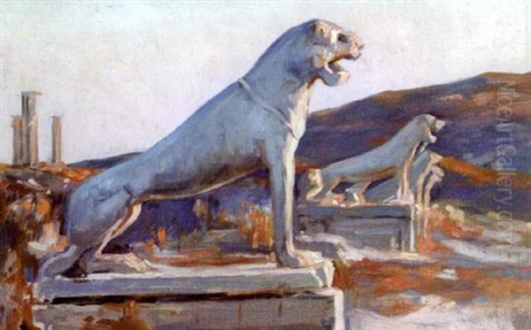 The Lions Of Delos - view 1