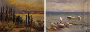 Sunset Over Constantinople by Nikolaos Chimonas