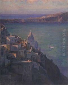Santorini by Nikolaos Chimonas