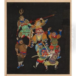 Scenes Of Shui Hu Zhuan