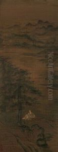 Landscape by Chinese School-Ming Dynasty