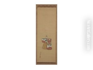 Figure Of Paper-hina Doll by Onishi Chinnen