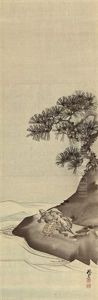 A Hanging Scroll by Onishi Chinnen