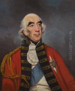 Portrait Of Francis Rawdon-hastings (1754-1826), Second Earl Of Moira And First Marquess Of Hastings, Half-length, In Garter Robes