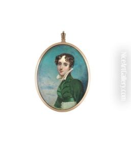 Portrait Miniature Of Maria Graham Portrait Miniature Of Maria Graham