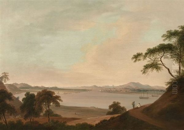 Vue De Canton Au Debut Du Xixe Siecle, Chine - view 1