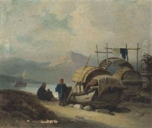 Tanka Boats On The Shore, Macao