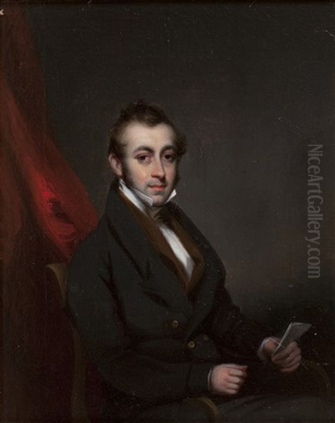 Portrait Of A Seated Gentleman - view 1