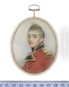 Captain And Lieutenant-colonel Stephen Peacocke Sr. Of The 3rd Regiment Of Foot (later Scots Guards), Wearing The Uniform Of The 3rd Regiment Of Foot Guards