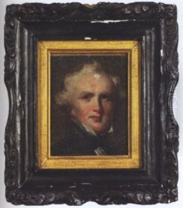 Portrait Study Of An Officer Of The Indian Army by George Chinnery