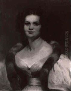 A Portrait, Half Length, Of A Pretty Young Lady