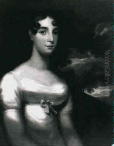 A Portrait, Half Length, Of A Pretty Young Lady - view 1