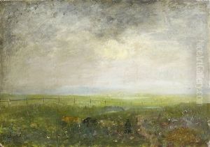 Paysage Avec Troupeau by Antoine Chintreuil