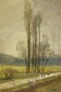 Herbstlandschaft by Antoine Chintreuil