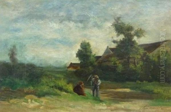 Le Repos En Bord Du Chemin - view 1