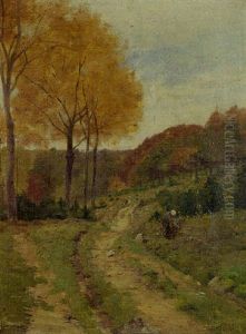 La Ramasseuse De Fagots by Antoine Chintreuil