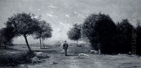 Le Chasseur Et Ses Chiens - view 1