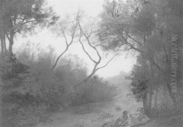 Scene Mythologique, Evocation De Virgile - view 1