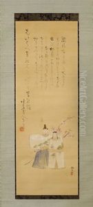 Standing Hina Dolls by  Chinzan