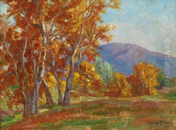 Trees In A Fall Landscape - view 1