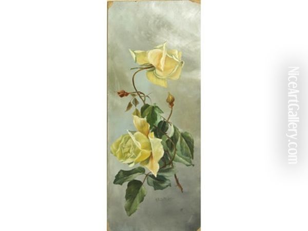 Yellow Roses - view 1