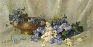 Still Life With Violets by Alice Brown Chittenden