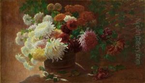 Still Life With Chrysanthemums
