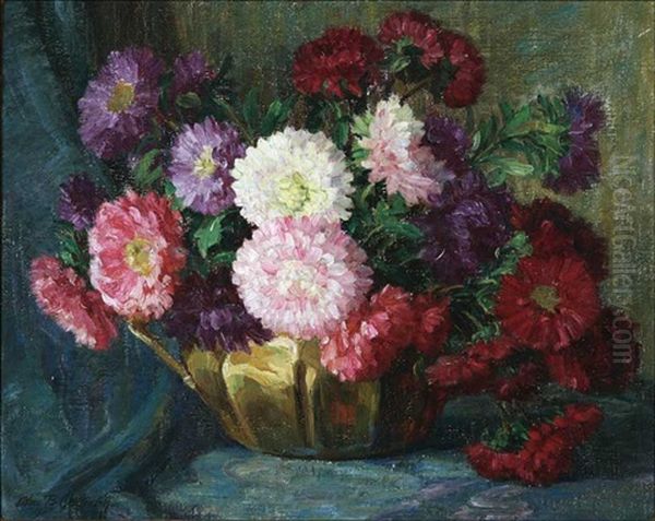 Floral Still Life - Zinnias - view 1