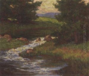 A Landscape With A Stream