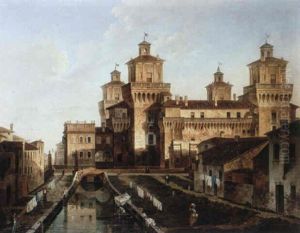 Il Castello Di Ferrara by Giuseppe Chitto-Barucchi