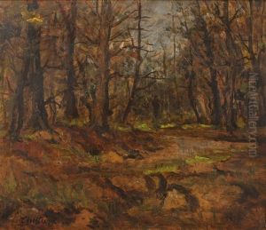 Im Waldesinnern by Anton Chittussi