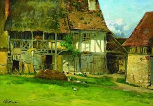 Farm In Normandy by Anton Chittussi