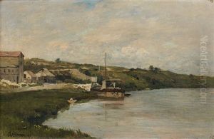 La Seine Au Pied Des Collines D'argenteuil