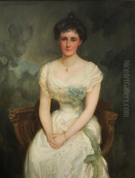 Portrait Of A Seated Lady - view 1