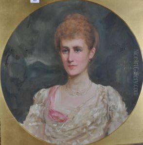 Half Length Portrait Of A Woman