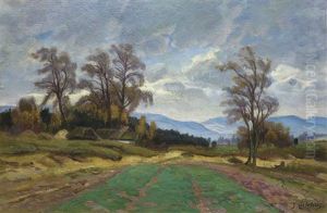 Mountain Landscape by Jozef Chlebus