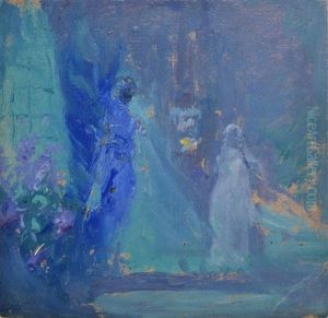 Apparition Bleue by Pavel Dmitrievitch Chmarov