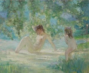 Baigneuses by Pavel Dmitrievitch Chmarov