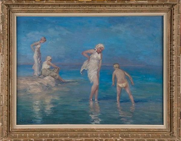 Les Baigneurs En Bord De Mer - view 1