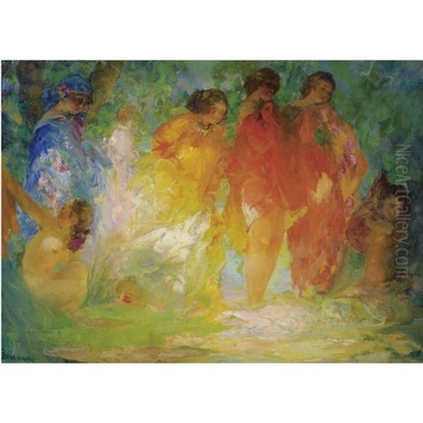 The Bathers - view 1