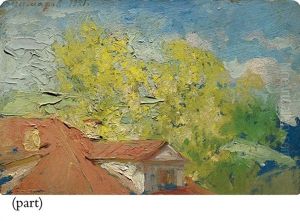 Rooftop With Trees (+ 3 Others; 4 Works)