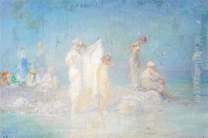Baigneuses by Pavel Dmitrievitch Chmarov