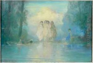 Les Baigneuses by Pavel Dmitrievitch Chmarov