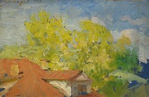 Roofscape With Trees