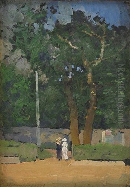 Conversation By The Tree - view 1