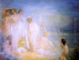 Grande Baignade by Pavel Dmitrievitch Chmarov